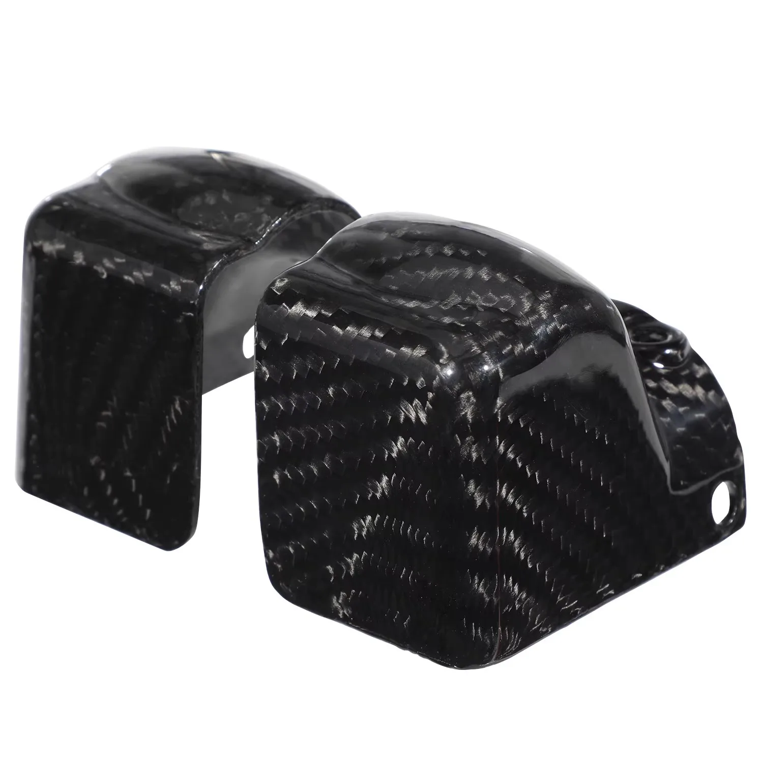 Genuine Carbon Fiber Shock Lower Corner Protector for Light Bee X/S Motorcycle Mods