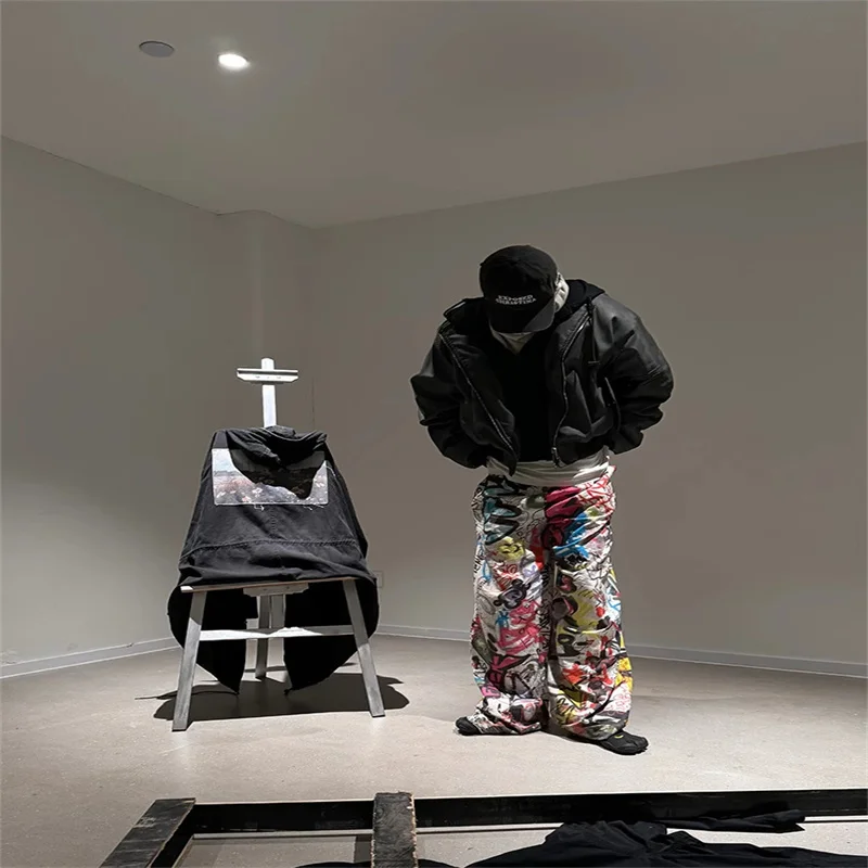 

2026 Мужская и женская кожаная куртка-бомбер, двухслойная искусственная двухсекционная куртка с капюшоном, куртка-пилот, кожаная хлопковая куртка