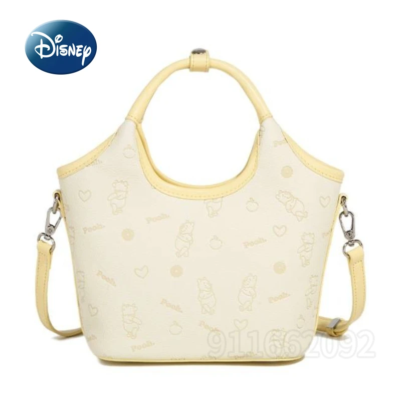 

Disney New Mini Women's Handbag Winnie The Pooh Cartoon Cute Mini Women's Shoulder Crossbody Bag Fashion Casual Women's Bag