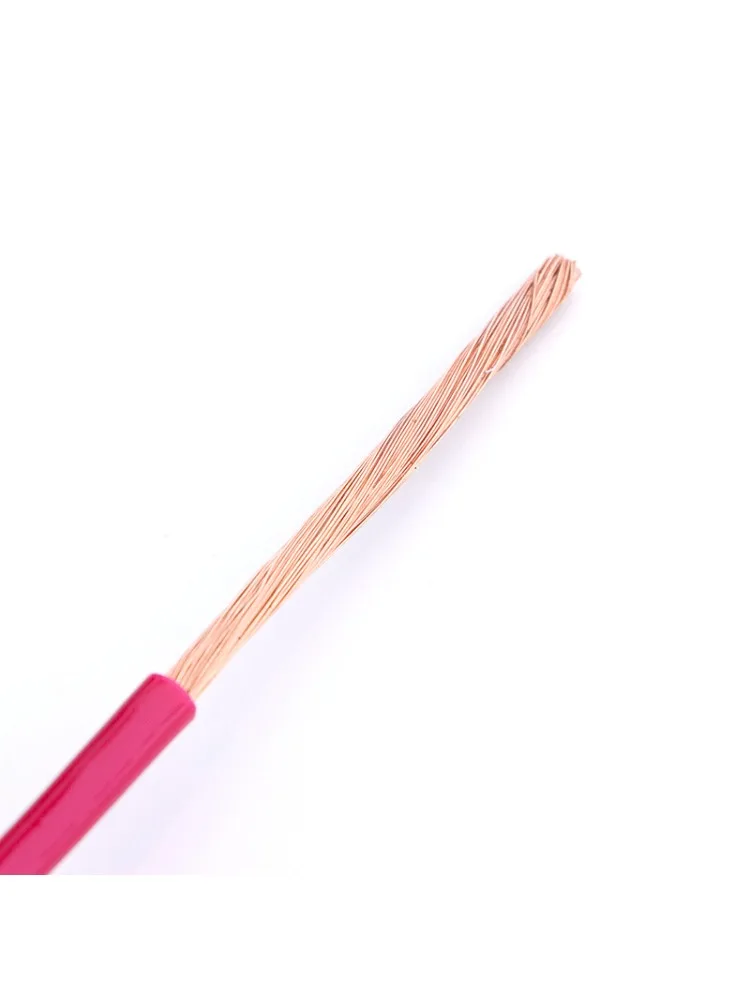 PVC insulated unsheathed copper wire and cable GB soft and durable single core cable