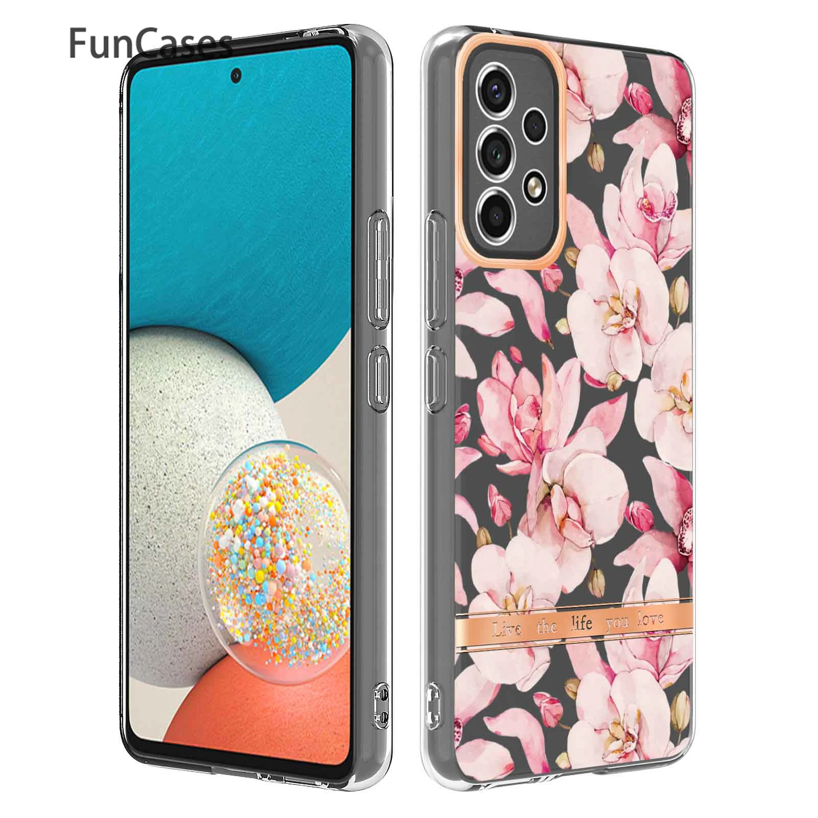 Mobile Phone Cases For para Samsung A53 Good Touch Estuche Protective Cover sFor Carcasa Samsung Galaxy capa A53 5G Phone Pouch