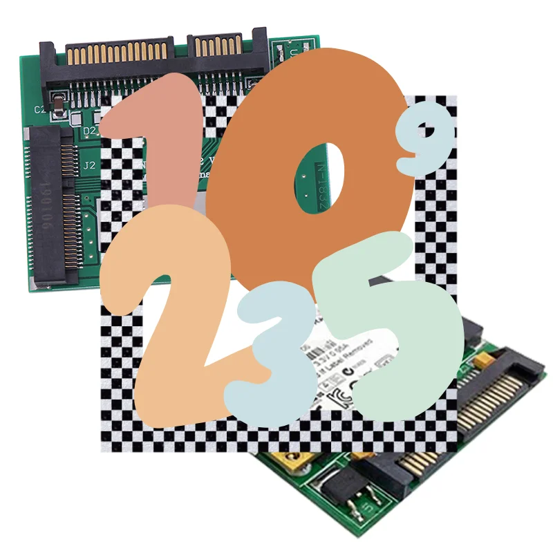 

MSATA SSD to 2.5'' SATA 6.0gps adapter converter card module board mini pcie ssd