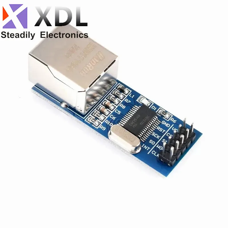 Сетевой модуль ENC28J60 Ethernet LAN, порт SPI для Arduino 51LPC AVR ARM PIC для arduino