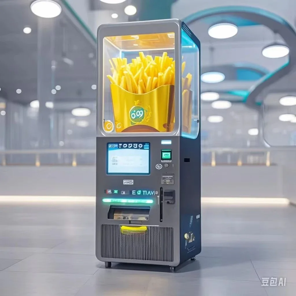 French fries machine vending machine only 35 seconds French fries vending machine with Oem wholesale