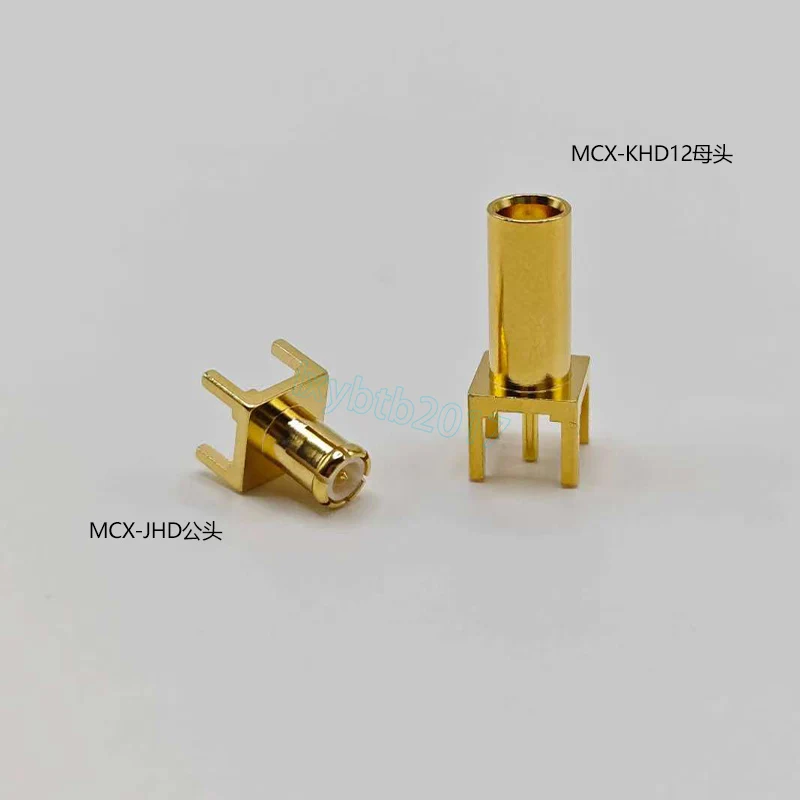 Board-to-board RF connector blind plug male MCX-JHD with female MCX-KHD12 combined height 13.1mm solution