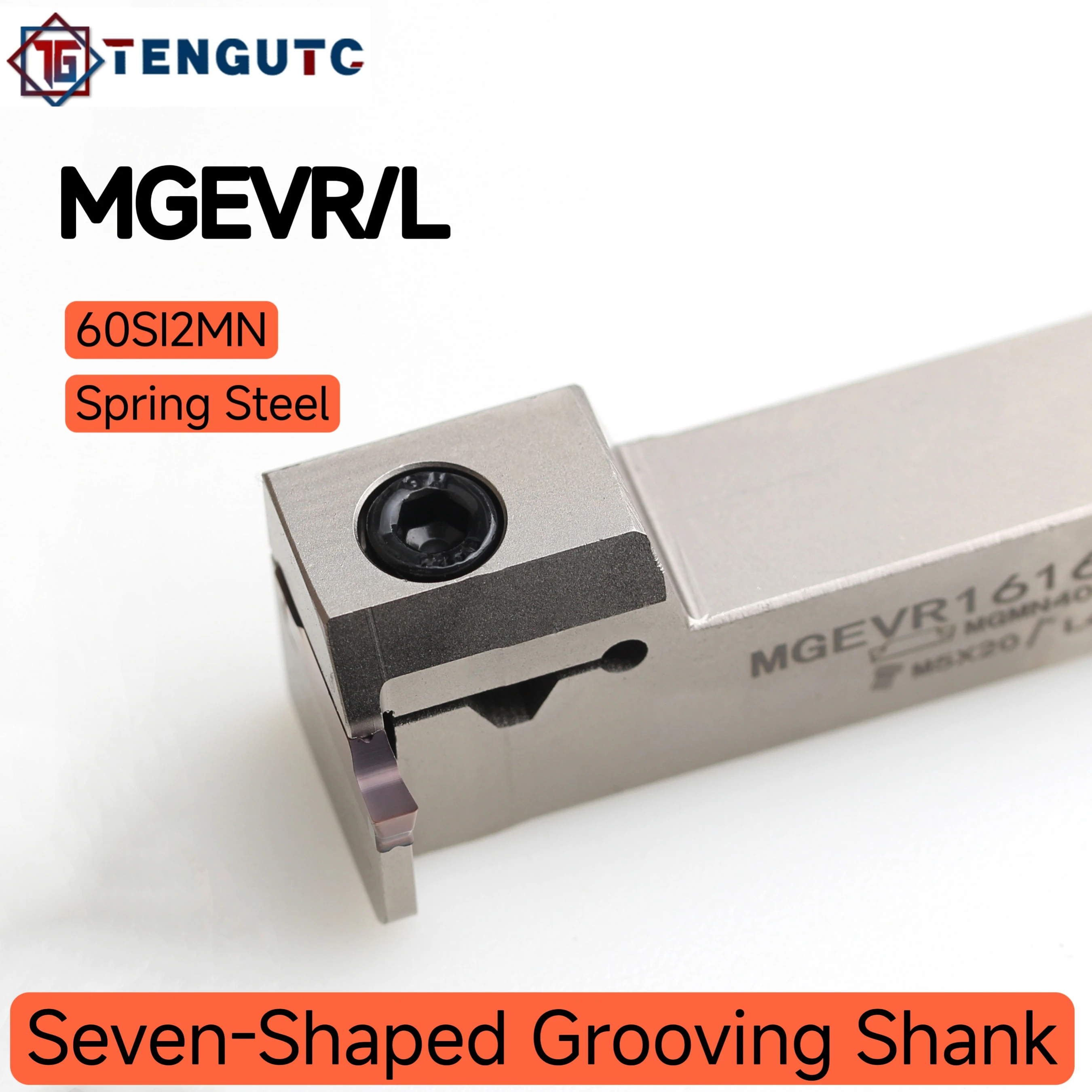 Фрезерный винт MGEVR1616 MGEVL2020, фрезерный вал 2T6 2.5T6 3T6 4T, 6 пружин из стали, фрезерный винт MGMN MRMN MGGN, 1 шт.