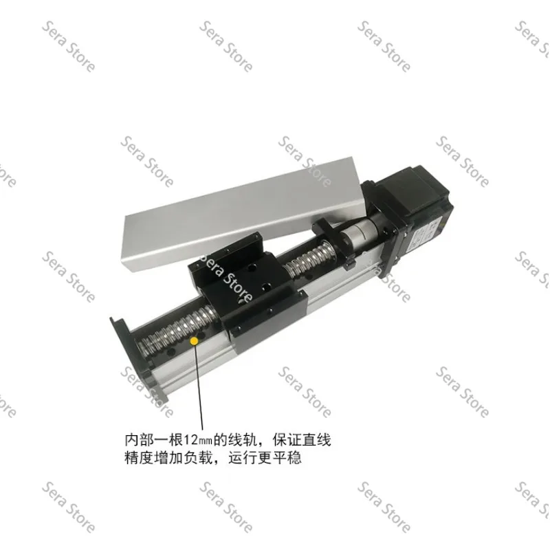 GF40 Ball Screw Sliding Table Linear Module Including Motor Seal Dust Sliding Table Guide Rail Module