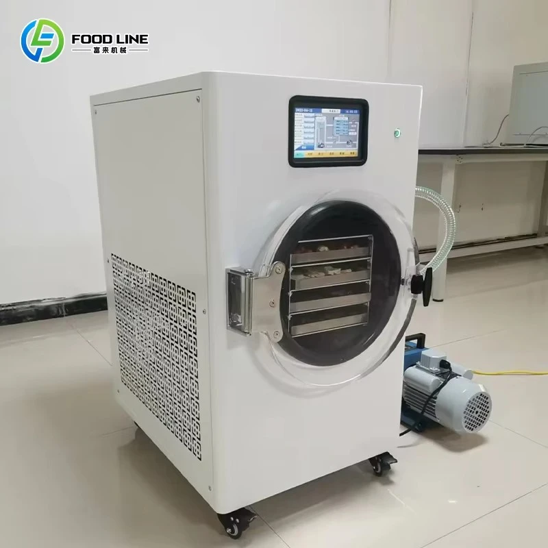 Household Freeze Dryer Machine Food Grade Material Safe Fruit Vegetable Meat Drying Device Support Customized