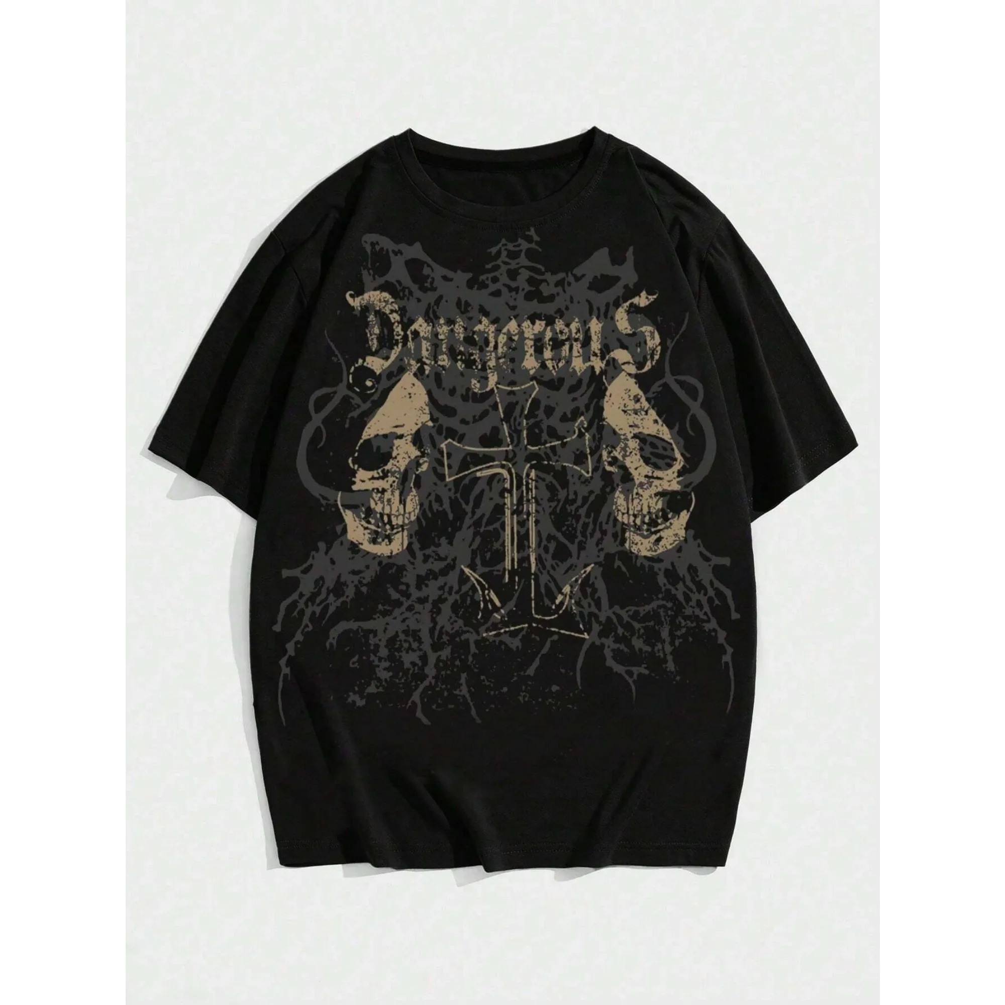

T-shirts for Men New in Tops and T-shirts Vintage Clothing Women's Oversize T-shirt Men's Cotton T-shirt Y2k Funny