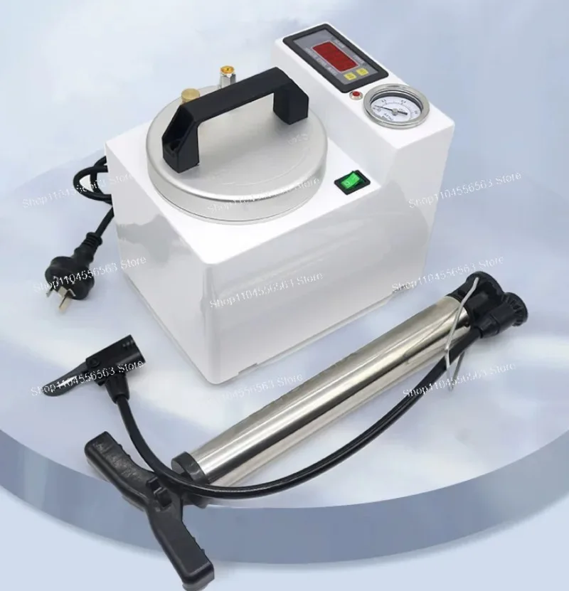 220V Dental Lab Automatic Polymerizer High Pressure Pot Portable Curing Machine for Dentures Acrylic Resin - view 6