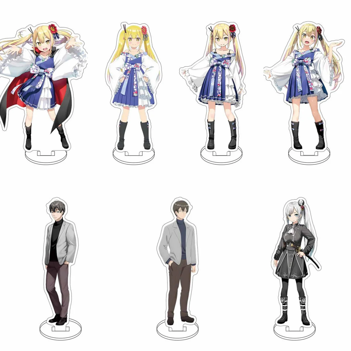 

15CM Anime A Salad Bowl of Eccentrics Acrylic Stand Model Cosplay Charm Characters Ornament Accessories Goods Christmas Gifts