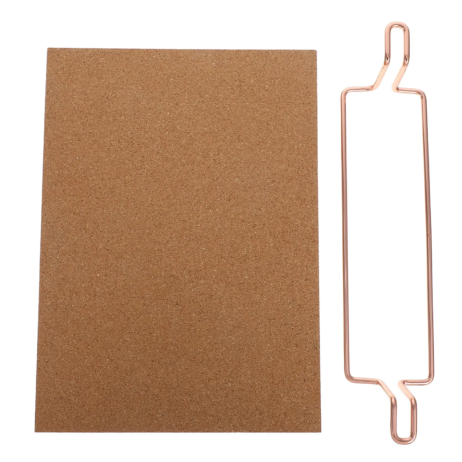 

1Set Desktop Cork Board Memo Display Board Natural Wood Frame Office Photo Bulletin Small Corkboard for Notes Message Organizer
