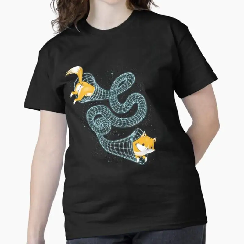 Wormhole Cat Classic T Shirt