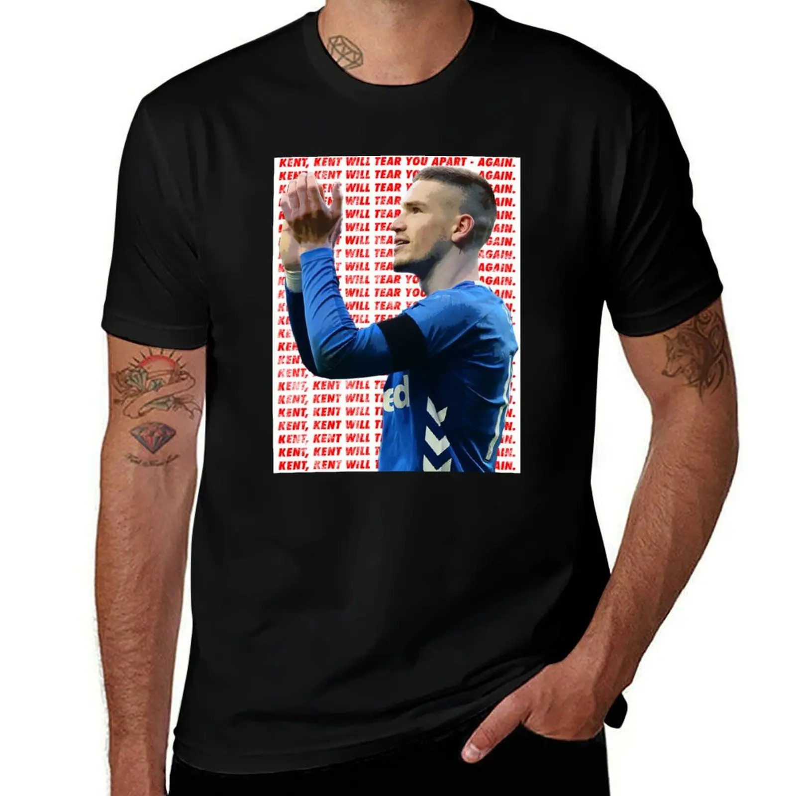Glasgow Rangers Ryan Kent - Kent Will Tear You Apart T-Shirt Comfortable Work Wear Tee T-Shirt