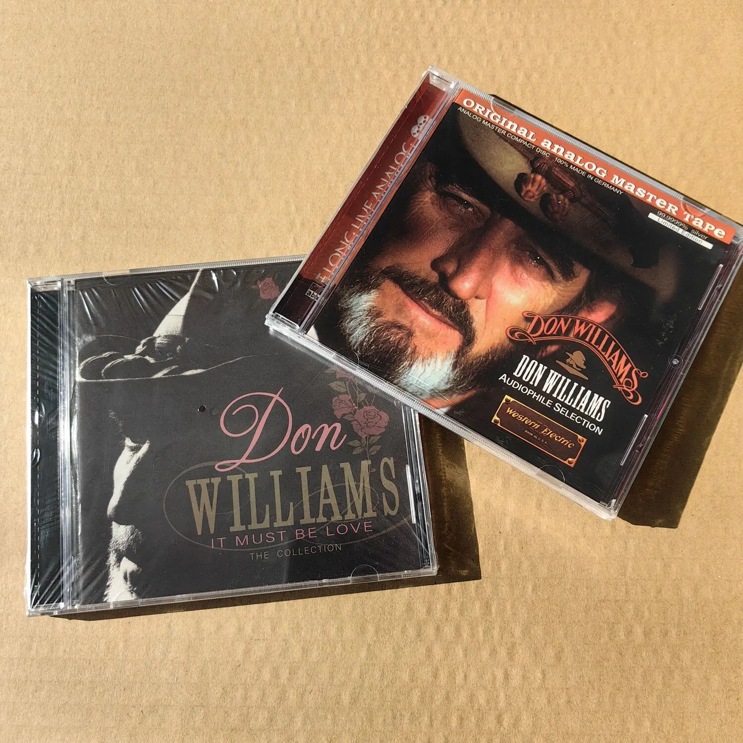 

Don Williams It Must Be Love + Audiophile Selection - Iconic US Country Folk Singer Timeless Masterpiece Collection