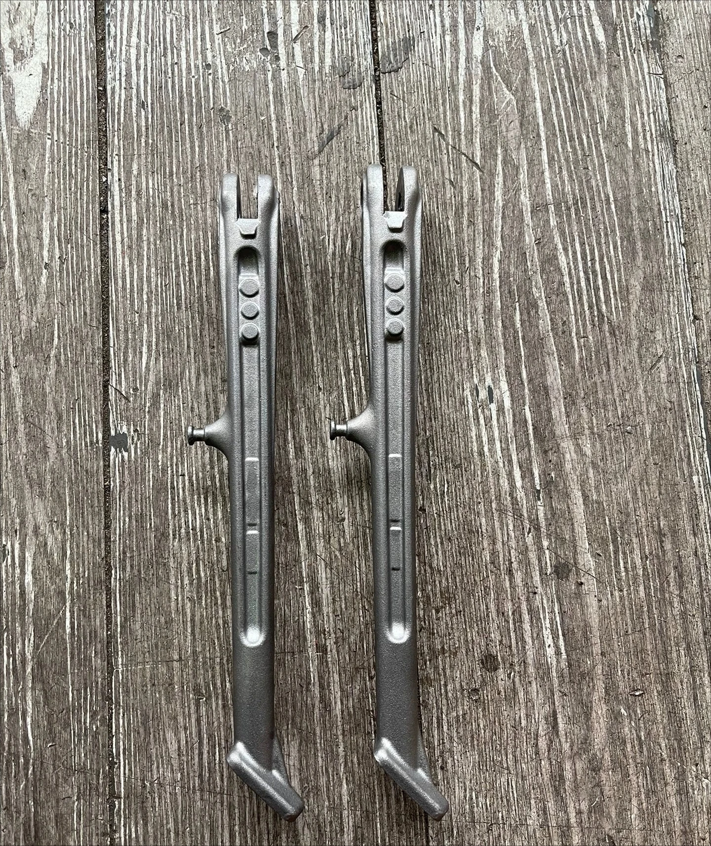 Motorcycle Side Stand Kickstand Heavy Duty Steel Adjustable Height for Sport Bike 835mm 825mm Universal Fit Replacement Part