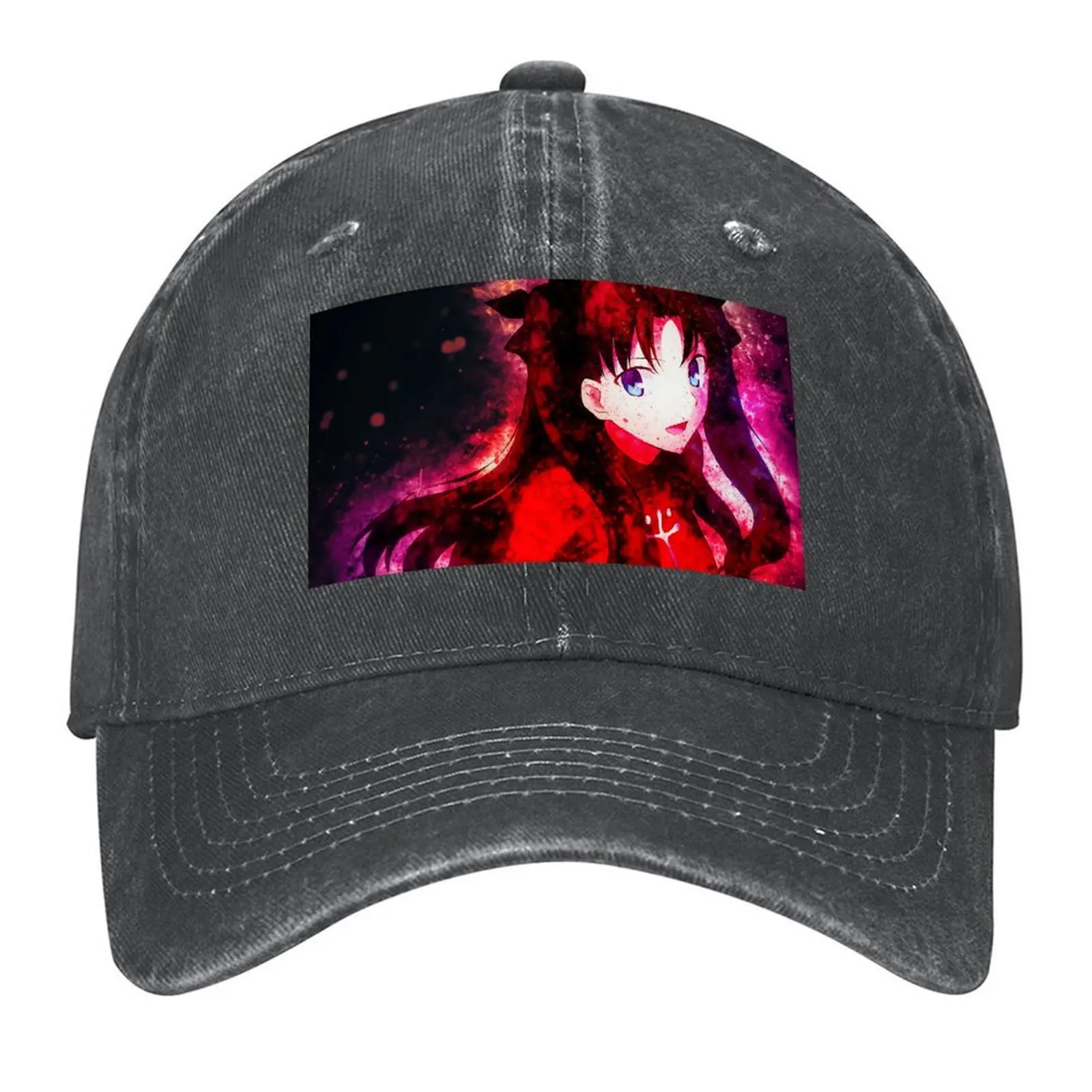 

2026 2026 Rin Tohsaka Fate Stay Night Baseball Cap Beach Hat Custom Cap Dad Hat New In Hat Women's Beach Outlet Men's