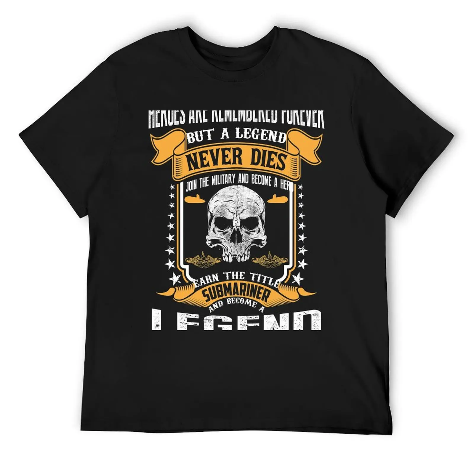 

Submariner Legend T-Shirt plus size tops sublime football t shirt mens clothing