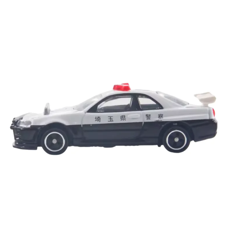 TAKARA TOMY-coche de policía Nissan Saitama, juguete de exhibición de colección para niños, modelo de aleación fundido a presión 1:64, No. 1, regalo para niños