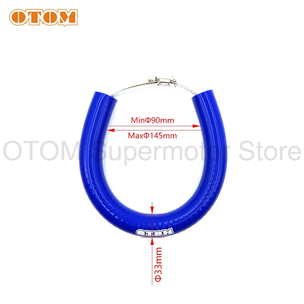 Motorcycle Exhaust Pipe Protection Ring Cover Tube Heat Shield Anti-hot Guard For KTM SX XC SXF EXC EXCF HONDA YAMAHA KAWASAKI