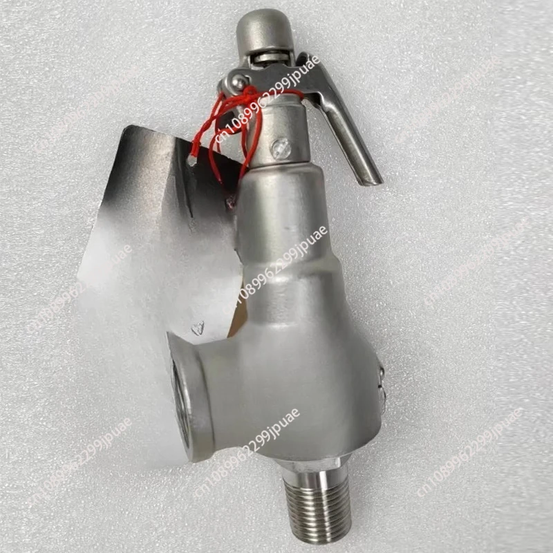A28W-16P Stainless Steel Full Lift Safety Valve, Threaded Boiler Valve DN15-DN25 for High-Temperature Industrial Applications