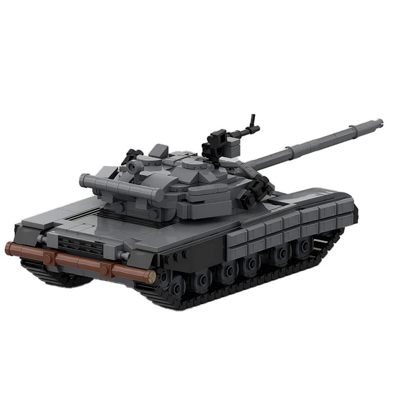 High-tech Tracks Armored Cars T-64BV Military Main Battle Tank MOC Building Blocks Weapon Model Kid\'s Bricks Toys Xmas Gifts