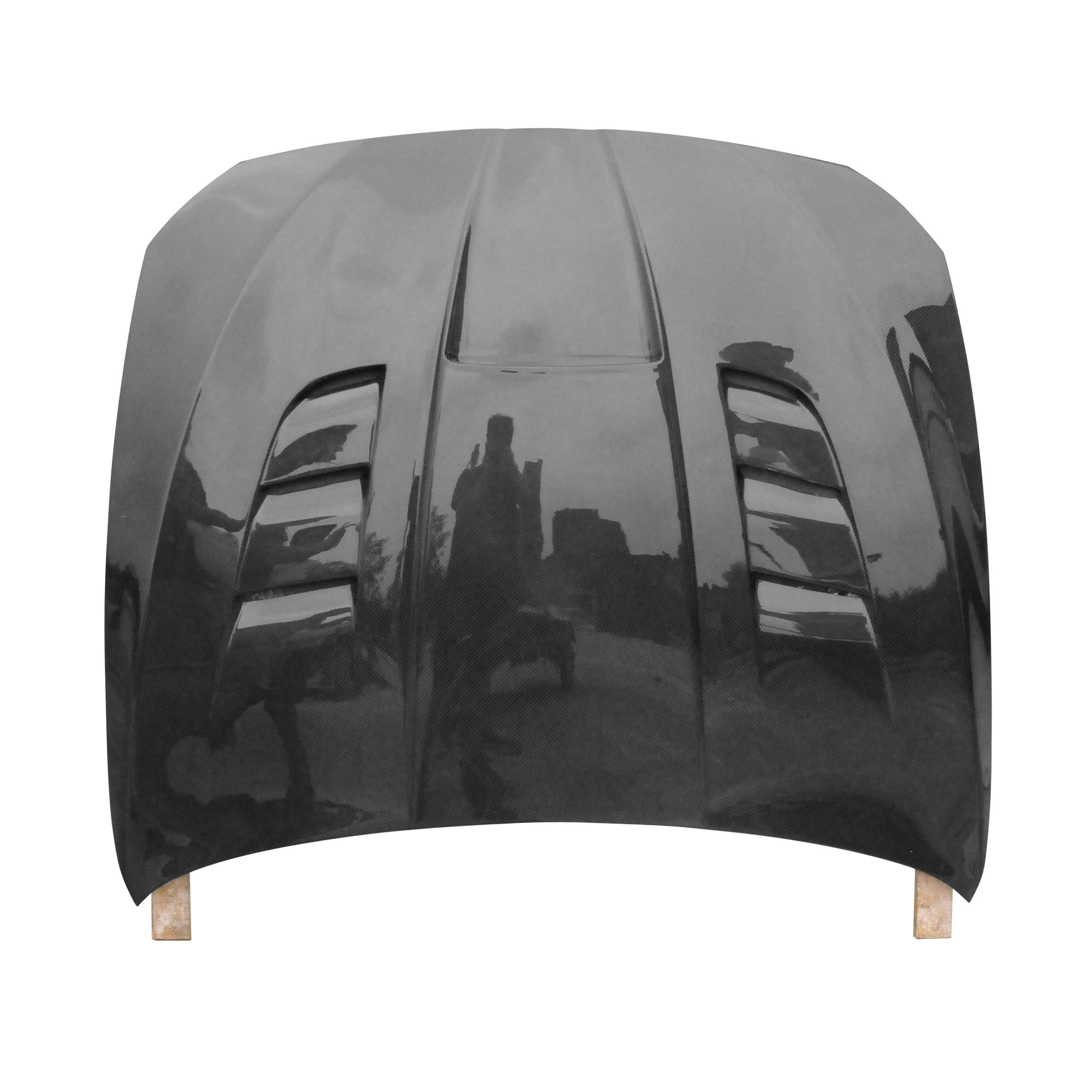 

STLFHigh qualityModified M Style Carbon Fiber Front Engine Bonnet Hood Vents for BMWs F10 2011-2017 Replacement Carbon Fiber En