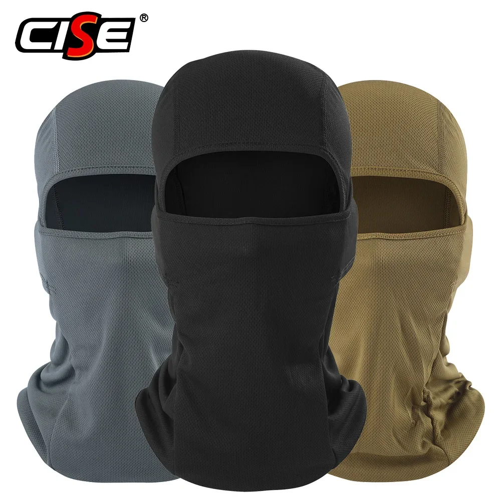 Pasamontañas transpirable para motocicleta, máscara facial completa, cubierta a prueba de viento para Moto, Motocross, ciclismo, esquí,