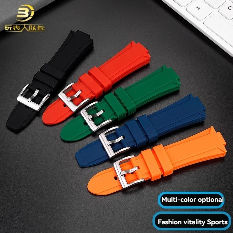 Модифицированный резиновый ремешок для часов Casio GM-2100 GM2100 GA-2100 GA2100 GBM-2100, силиконовый водонепроницаемый ремешок из смолы, браслет 16 мм