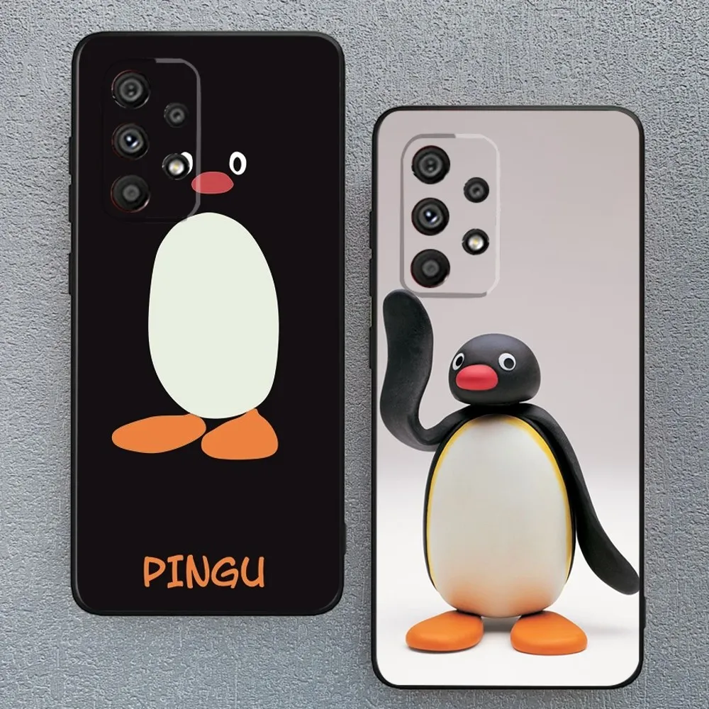 Симпатичный P-Pingu Пингвин чехол для телефона Samsung Galaxy A13,A21s,A22,A31,A32,A52,A53,A71,A80,A91 мягкий черный чехол для телефона Симпатичный P-Pingu Пингвин чехол для телефона Samsung Galaxy A13,A21s,A22,A31,A32,A52,A53,A71,A80,A91 мягкий черный чехол для телефона