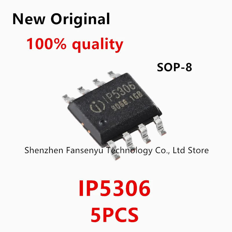 

(5piece)100% New IP5306 sop-8 Chipset