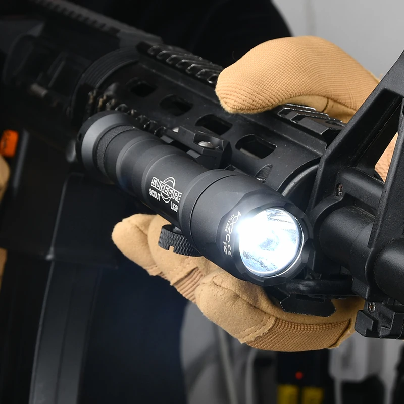 

Surefir Airsoft M600C M600 M300A M300 Tactical Flashlight AR15 Rifle Weapon LED Hunting Spotlight Gun lamp PEQ15 NGAL DBAL OGL