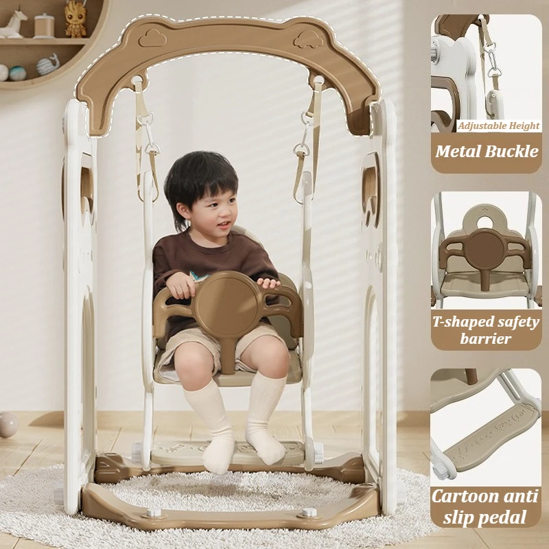 أرجوحة أطفال داخلية آمنة ومستقرة للأطفال، لعبة حديقة التوازن الحسي، أرجوحة للأطفال، كرسي أرجوحة معلق من البلاستيك البسيط