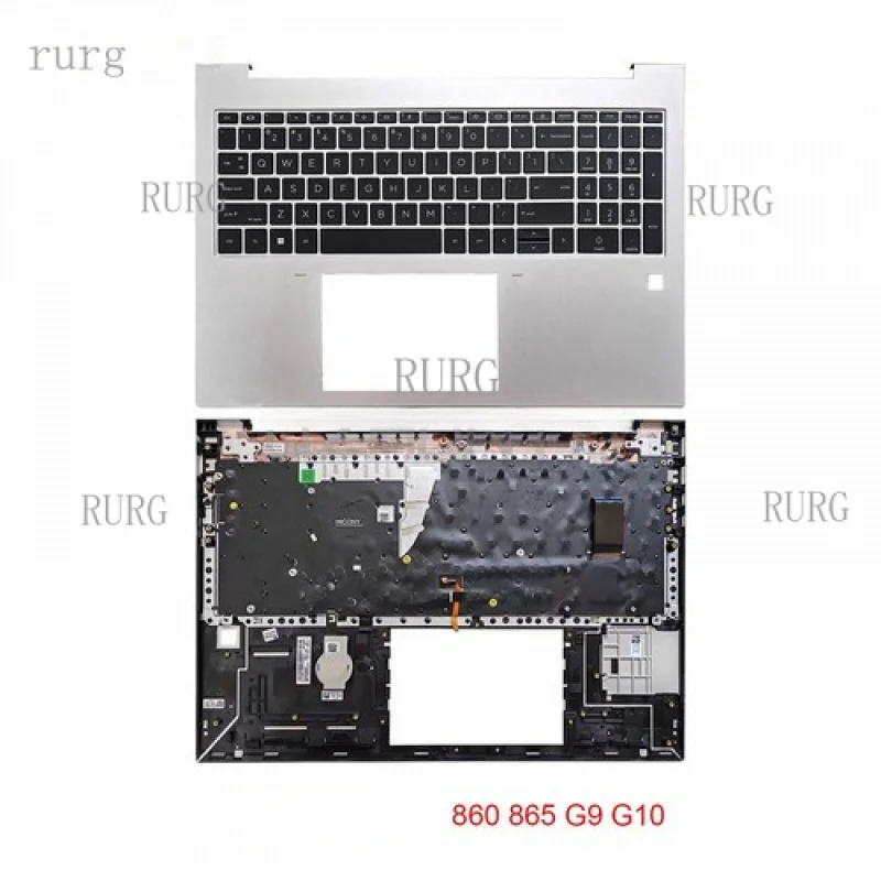 

L New For HP EliteBook 860 865 G9 G10 Palmrest with Backlit Keyboard N08145-001