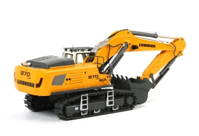 Alloy Model Gift WSI 1:50 Scale LIEB-HERR R970  Hydraulic Excavator Engineering Machinery Diecast Toy Model,PREMIUM LINE 04-1047