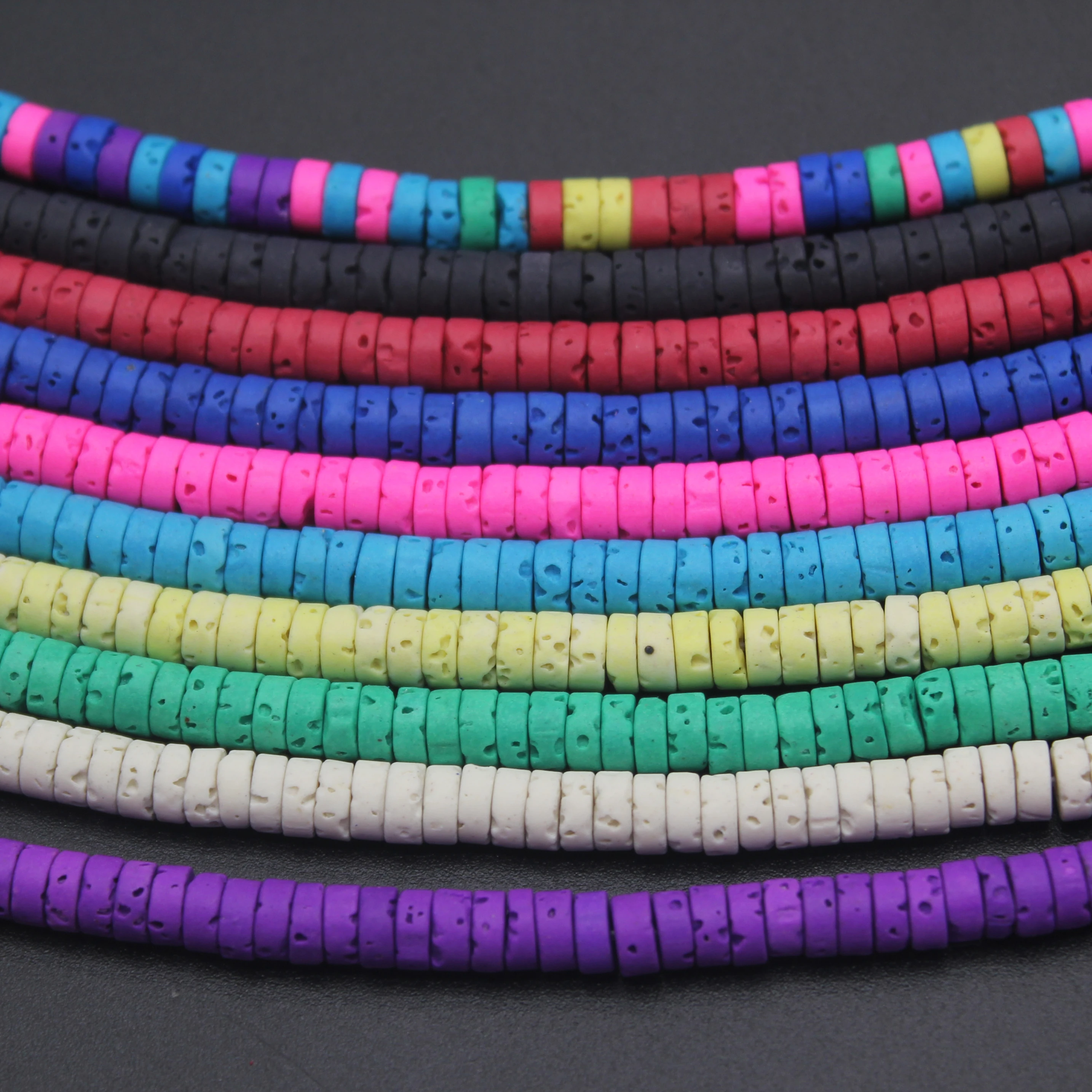 

Natural Stone Beads Pottery Dyeing Colourful Space Bead For Jewelry Making DIY Necklace Bracelet Earring Handmade Accessories