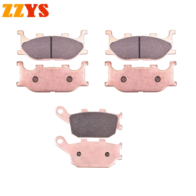 

Copper Front Rear Brake Pads For Yamaha XJ6-F XJ6 XJ6F XJ600 Diversion XJ 600 XJ6S XJ6N XJ6-N FZ6 FZ6N Diversion Naked Fazer