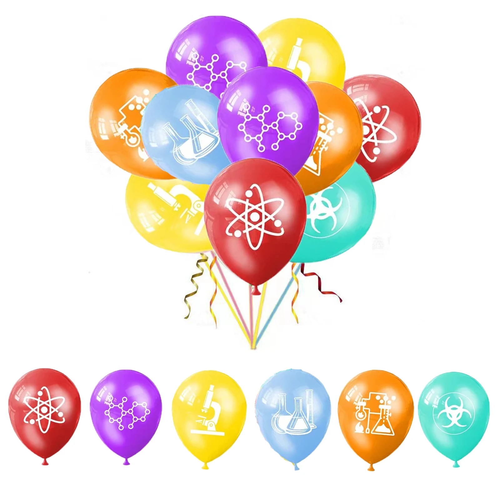 Science Party Balloons Science Themed Balloons for Holiday Celebrations Science Themed Party