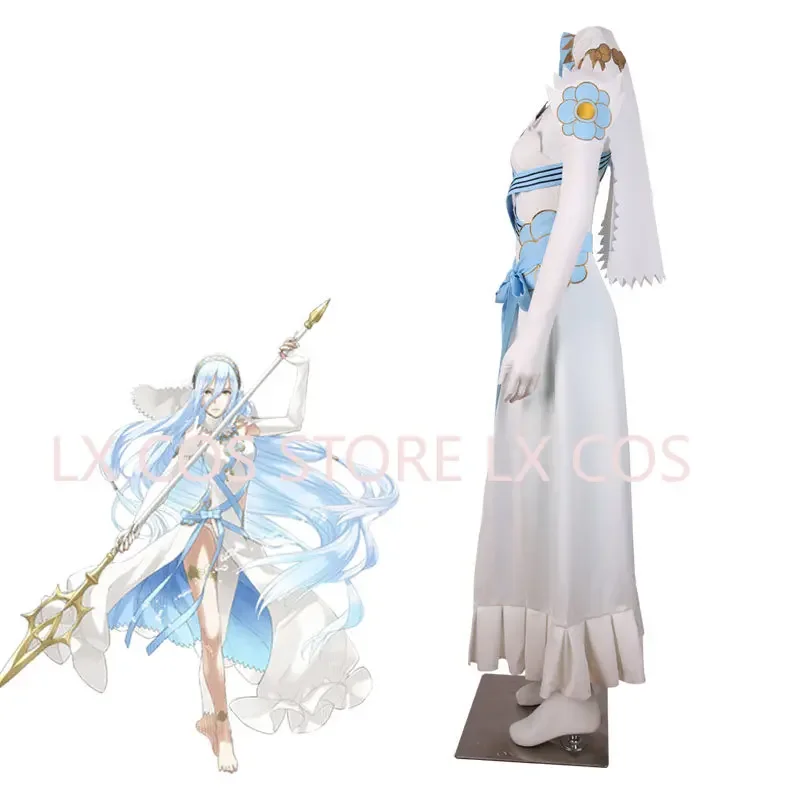 Anime Fire Emblem Fates Azura Bright Dress Cosplay Costume Custom Made