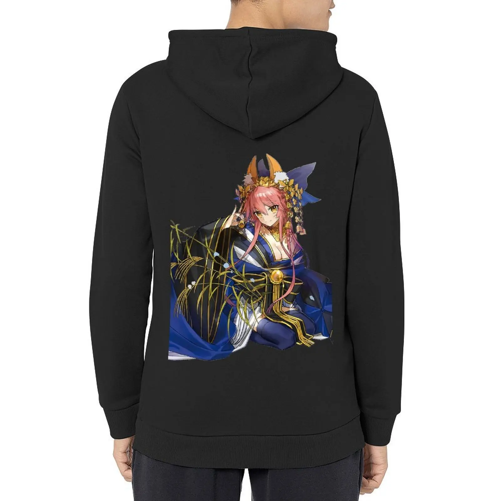 

Tamamo No Mae (Stage 4) Hoodie men's sweat-shirt set men's coat autumn clothes anime clothes pullover hoodies