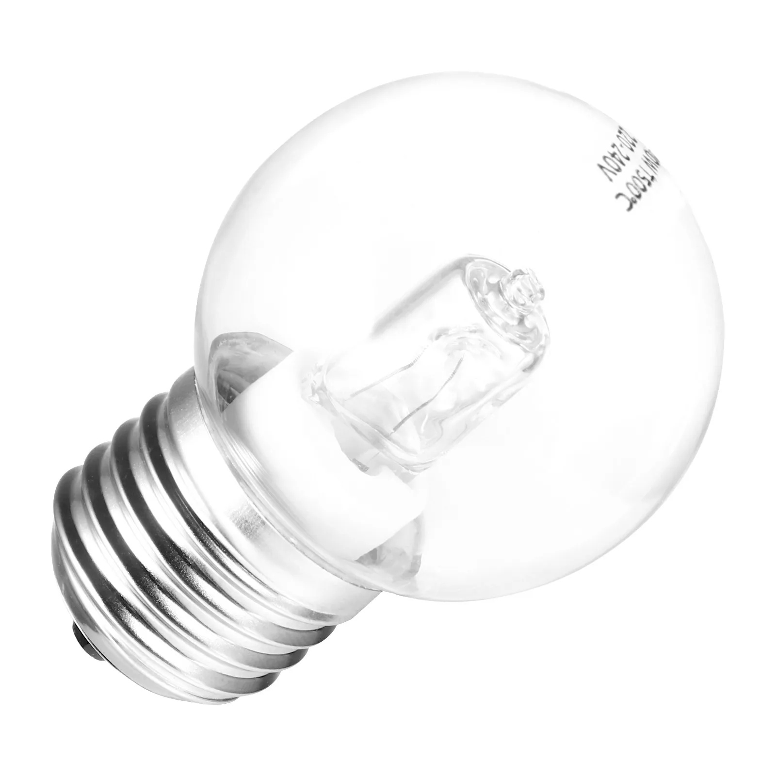 

E27 Oven Bulb Heat-Resistant 40W 500Celsius Degree Halogen Lamp for Oven Microwave Appliance Replacement Halogen Light