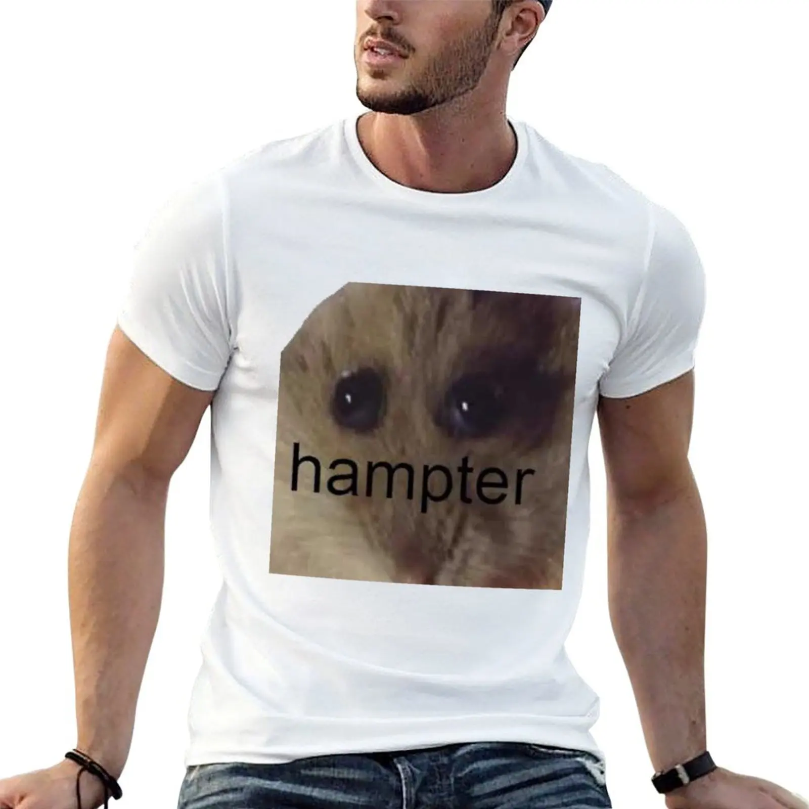 hampter T-Shirt Daily Casual Short Sleeve Tee Shirt