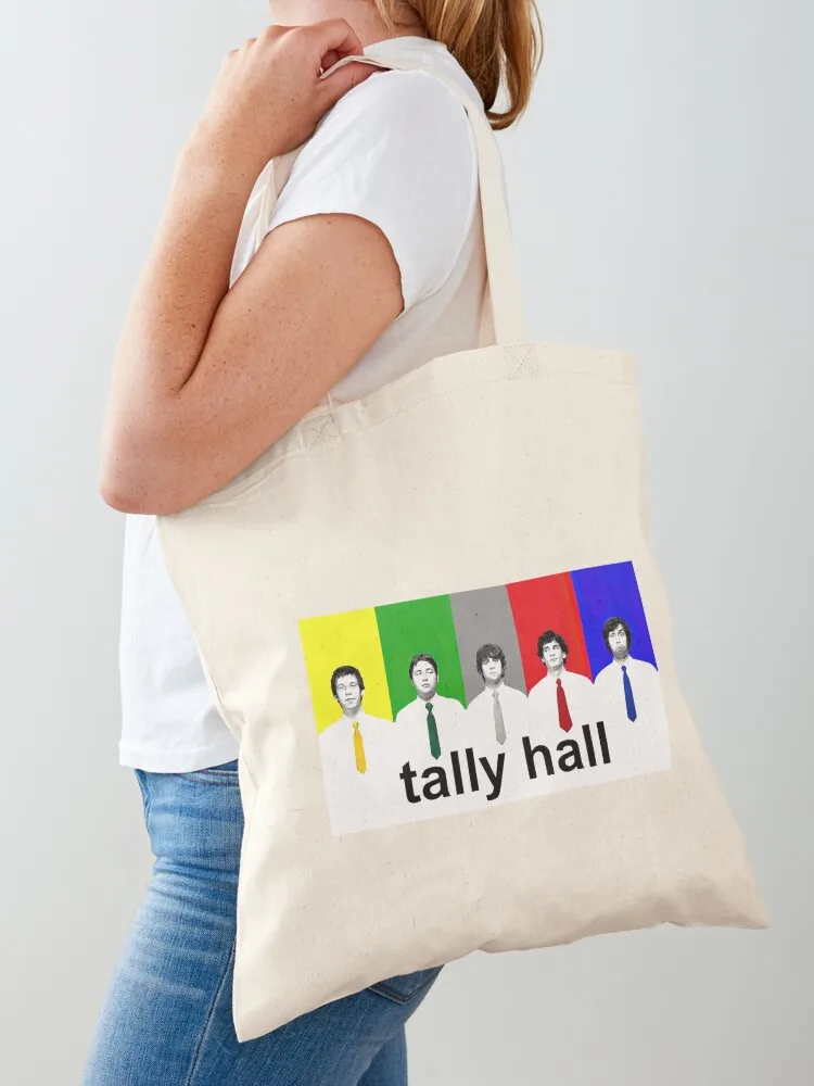 

Tally Hall color Tote Bag Women's shopper Candy bags reusable shopping bags eco pack