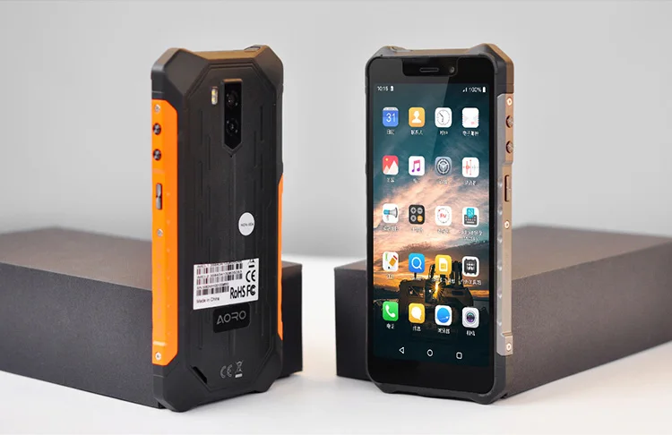 IP68 Octa Core ATEX Intrinsically Safe Waterproof Rugged Phones Android Explosion Proof Mobile Phones