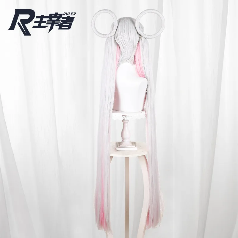 Nuovo anime Cosmic Princess Kaguya! Parrucca cosplay Yugetsu Yachiyo Huiye Chou Kaguya-hime Kaguya Cos Parrucca festa di Halloween + cappuccio gratuito