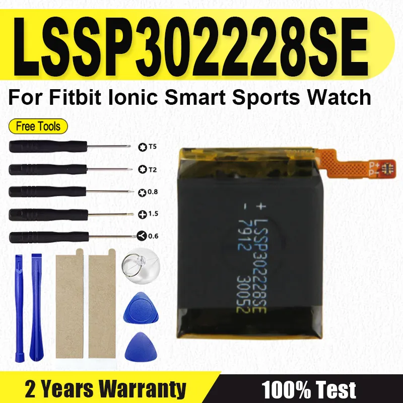 

Для Fitbit Ionic умные спортивные часы LSSP302228SE аккумулятор для часов 195 мАч высококачественные сменные аккумуляторы