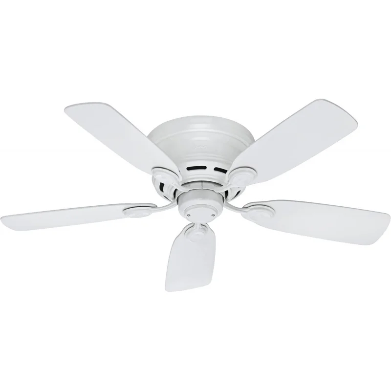 

Company 51059 Indoor Low Profile IV Ceiling Fan With Pull Chain Control, 42", White Finish