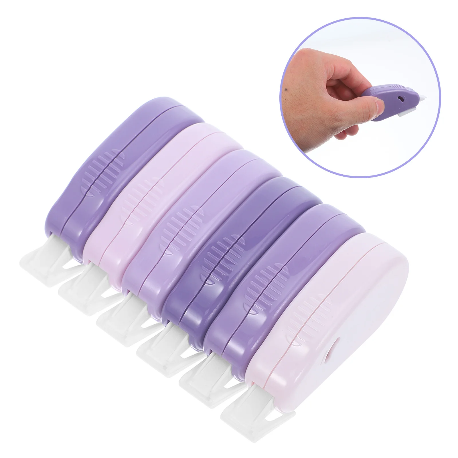 

6Pcs Correction Tape White Small Size Easy Carry Writing Mistake Corrector Correction Tape Writing Eraser Tapes