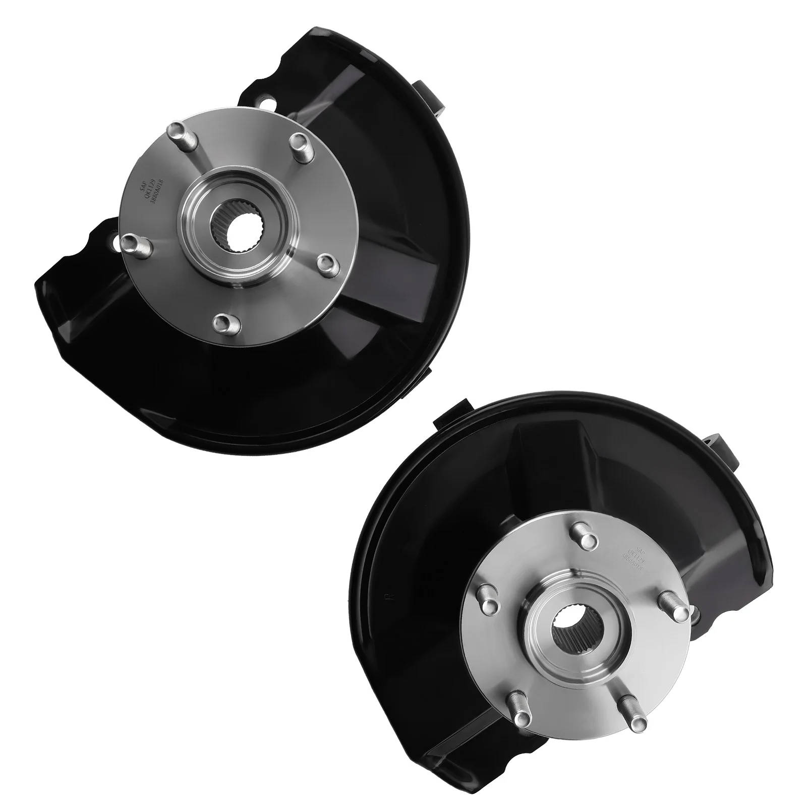 

Passenger & Driver Wheel Hub Bearing and Knuckle Assembly For Dodge Caliber