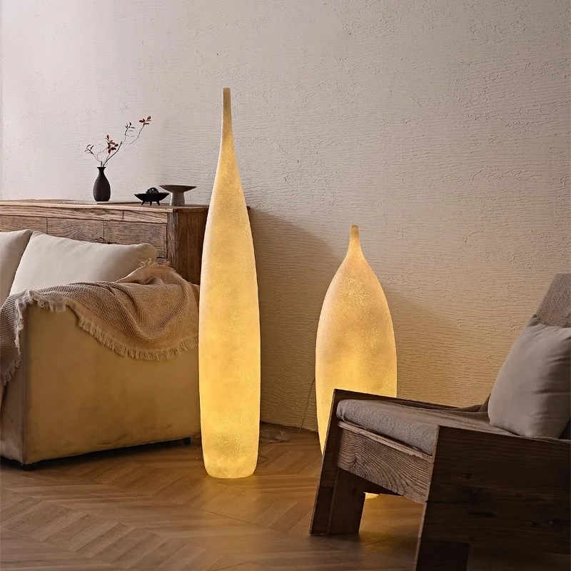 โคมไฟตั้งพื้นทรงแจกันศิลปะ สไต - Resin Art Floor Design บทวิจารณ์และราคา